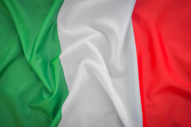 italian Tiles in Sri Lanka and Italy Flag